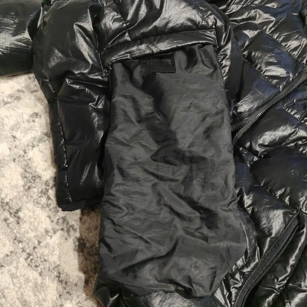 Vintage The North Face Summit Series 900 LTD Down Jacket Black Medium Shiny